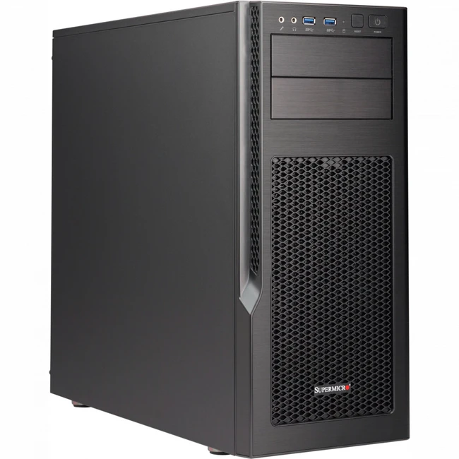 Сервер Supermicro GS5A-754K/X11SCL-F GS5A754KSCL2236-002 Tower, Xeon E-2236, 3400 МГц, 6, 12, 1 x 16 ГБ, SFF 2.5" + LFF  3.5", 10