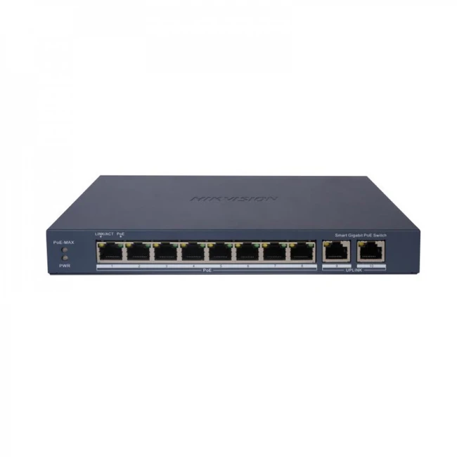 Коммутатор Hikvision DS-3E1510P-EI (V2) 1000 Base-T (1000 мбит/с)