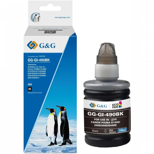 Струйный картридж G&G GG-GI-490BK