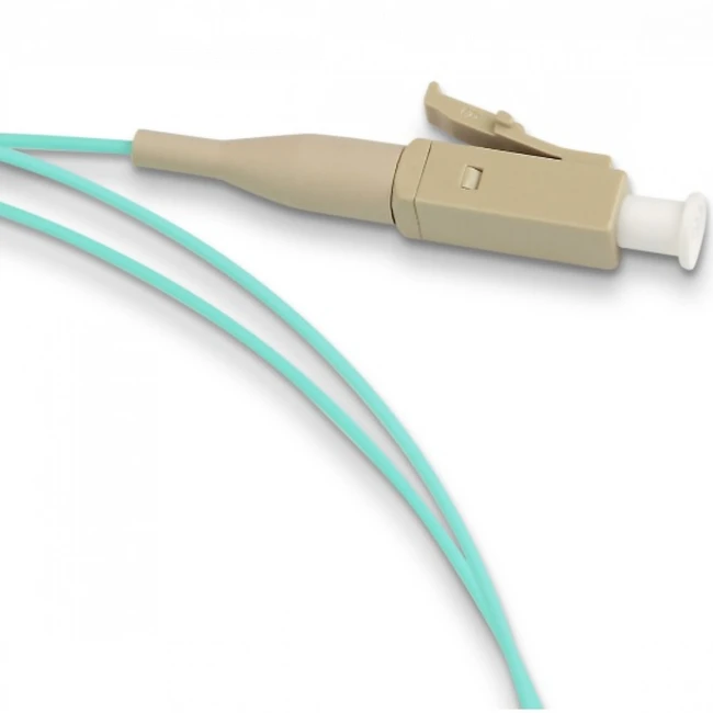 Оптический патч-корд Hyperline Пигтейл волоконно-оптический MM 50/125(OM3) LC 1.5 м LSZH FPT-B9-503-LC/PR-1.5M-LSZH-AQ