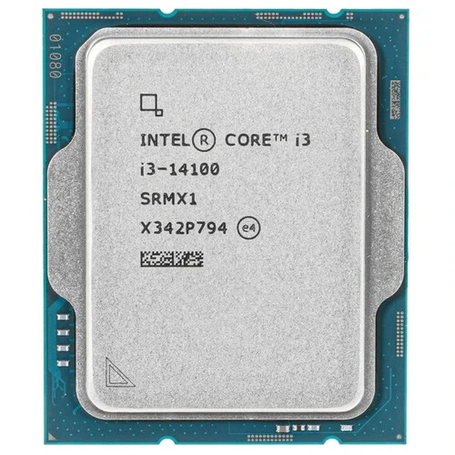 Процессор Intel Core i3-14100 SRMX1 Core i3, 4, 3.5, 12, OEM