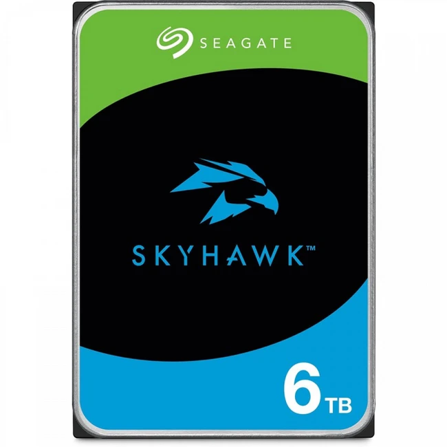 Внутренний накопитель Seagate SkyHawk ST6000VX008 (HDD (классические), 6 ТБ, 3.5 дюйма, SATA)