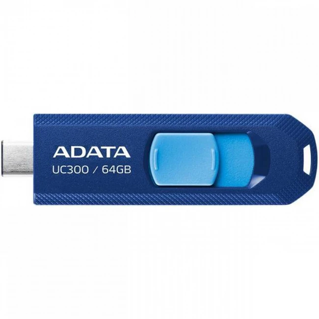 USB флешка (Flash) ADATA UC300 ACHO-UC300-64G-RNB/BU 64 ГБ