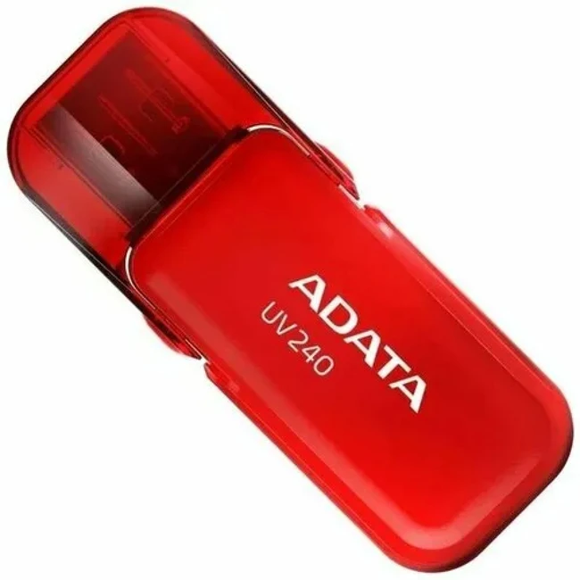 USB флешка (Flash) ADATA AUV240 AUV240-64G-RRD 64 ГБ