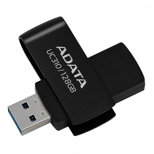 USB флешка (Flash) ADATA UC310 UC310-128G-RBK 128 ГБ