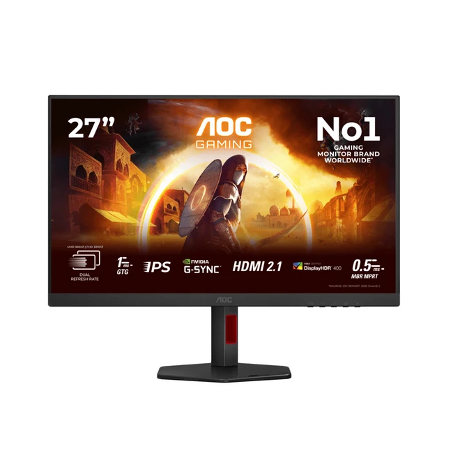 Монитор AOC U27G4R 27 ", IPS, 4K UHD 3840x2160 (16:9), 320 Гц