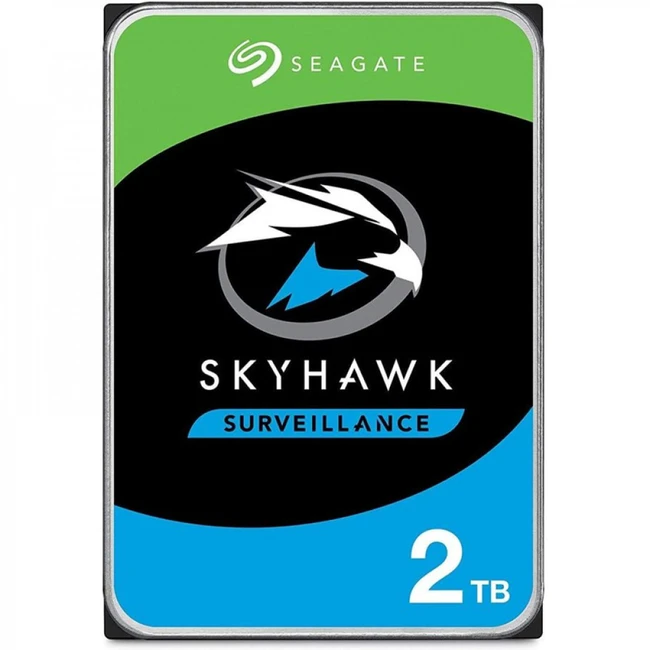 Жесткий диск Seagate SkyHawk ST2000VP001 HDD (классические), 2 ТБ, 3.5 дюйма, SATA