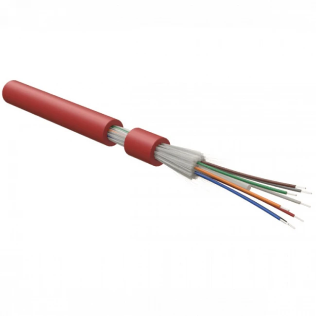 Оптический кабель Hyperline Кабель волоконно-оптический 50/125 (OM4) многомодовый 4 волокна FO-DT-IN-504-4-FRHFLTx-MG