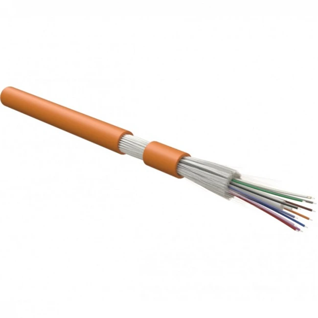 Оптический кабель Hyperline Кабель волоконно-оптический 50/125 (OM2) многомодовый 8 волокон FO-DT-IN-50-8-HFLTx-OR