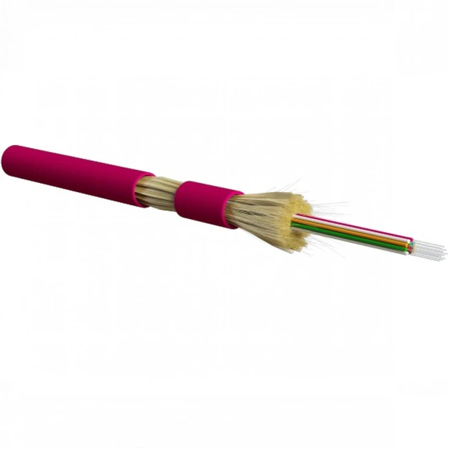 Оптический кабель Hyperline Кабель волоконно-оптический 50/125 (OM4) многомодовый 16 волокон FO-DT-IN-504-16-LSZH-MG