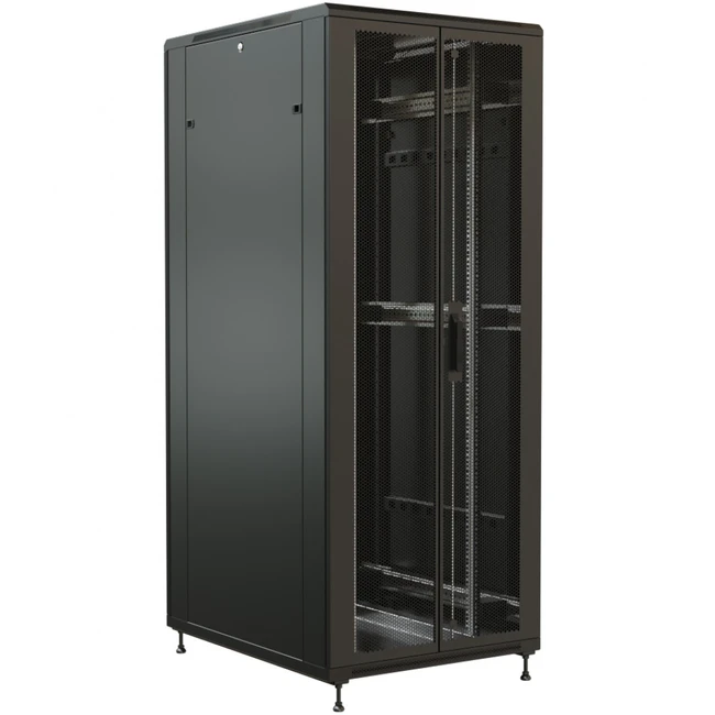 Серверный шкаф WRline напольный 19-дюймовый, 32U, 1610х800х1000 мм WR-TT-3281-DD-RAL9004