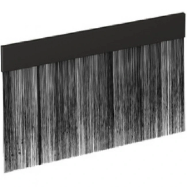 Аксессуар для серверного шкафа Hyperline Щеточный кабельный ввод для шкафов TSR 90 мм х 200 мм (ШхД) (2 шт в комплекте) TCB-FS-90/200