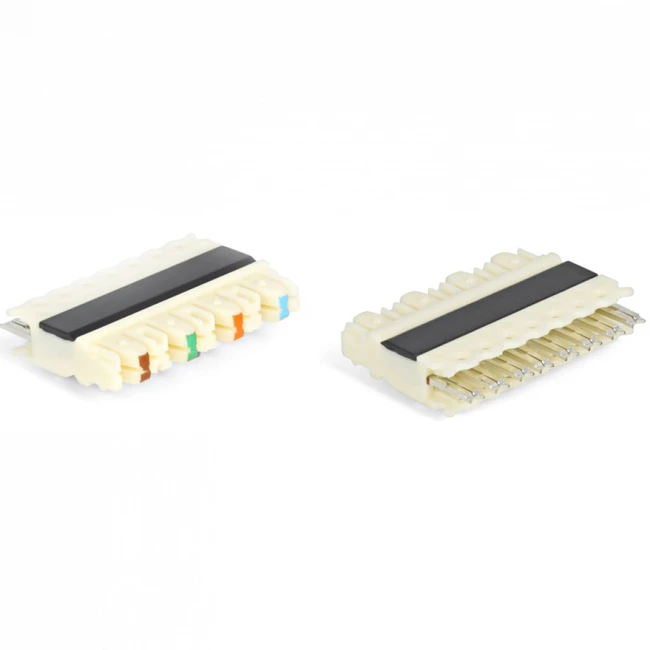 Оптический кросс Hyperline 4-х парный 110 модуль категория 5e 110C-M-4P