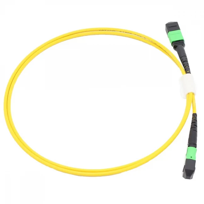 Оптический патч-корд Hyperline FHD-MC3-9S-MPOM12/LLAS-MPOM12/LLAS-A-10M-LSZH-YL