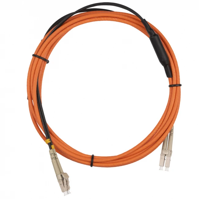 Оптический патч-корд Hyperline FC-AWS1/D-50-LC/PR-LC/PR-H-3M-LSZH-OR