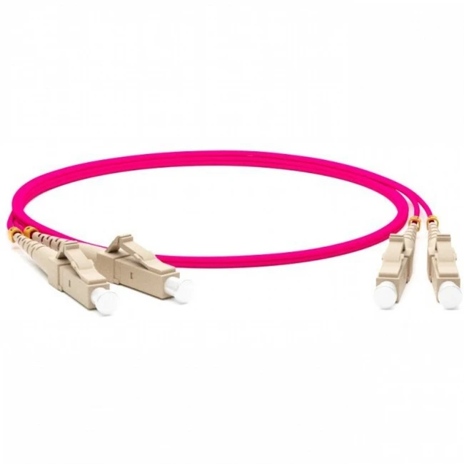 Оптический патч-корд Hyperline FC-D2-504-LC/PR-LC/PR-H-25M-LSZH-MG