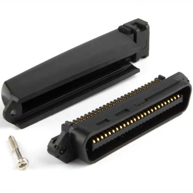 Аксессуар для кабельных сетей Hyperline Разъем TELCO/амфенол 25 пар кат.3 Male PLUG-TELCO-M