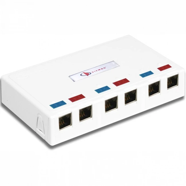 Патч-панель Siemon Корпус на 6 портов белый MX-SM6-02-SALE (6 портов)