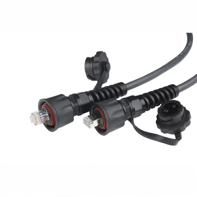 Патч-корд Hyperline PC-IE-LPM-STP-RJ45-RJ45-C5e-10M-BK