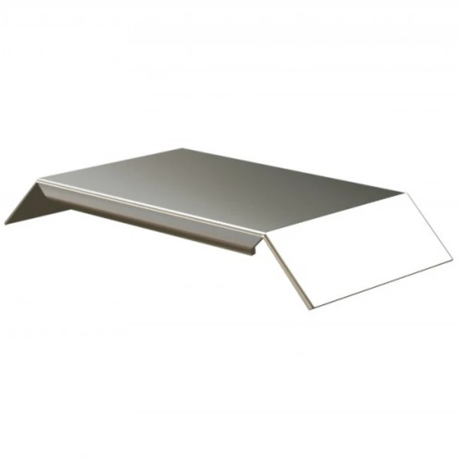 Аксессуар для кабельных сетей Hyperline Крышка 90° угла вертикального наружного 50x15-0,8 мм RST-CVE90-50-15-0,8-SZ