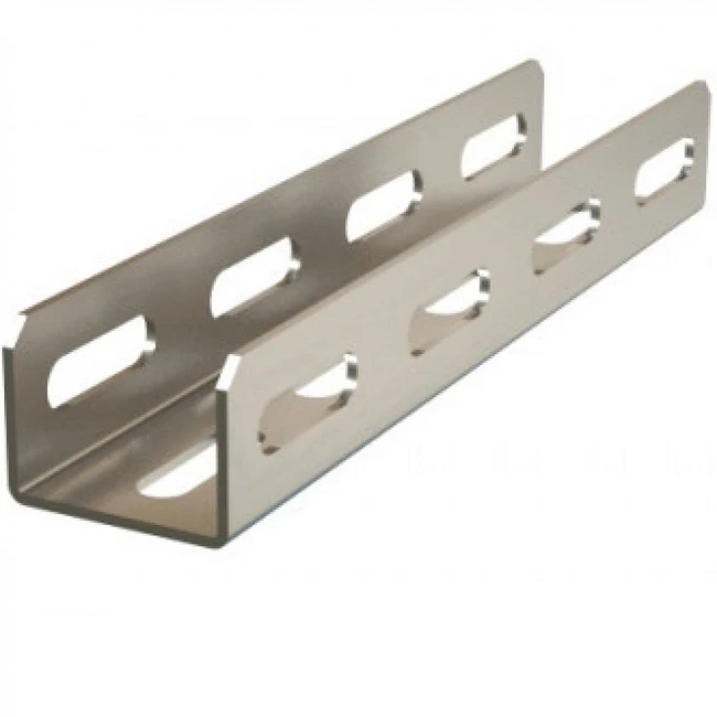 Аксессуар для кабельных сетей Hyperline Профиль перфорированный П-образный облегченный 40х30х1000-2,0 мм TMS-LPS-40-30-1000-2,0-SZ