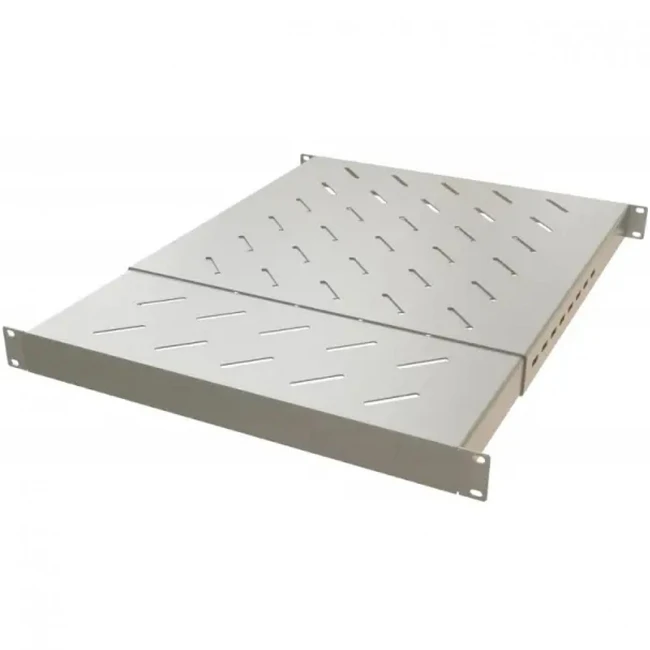 Полка для серверного шкафа Hyperline c 19'' креплением раздвижная 1U TSD3H-1U-405/700-RAL7035