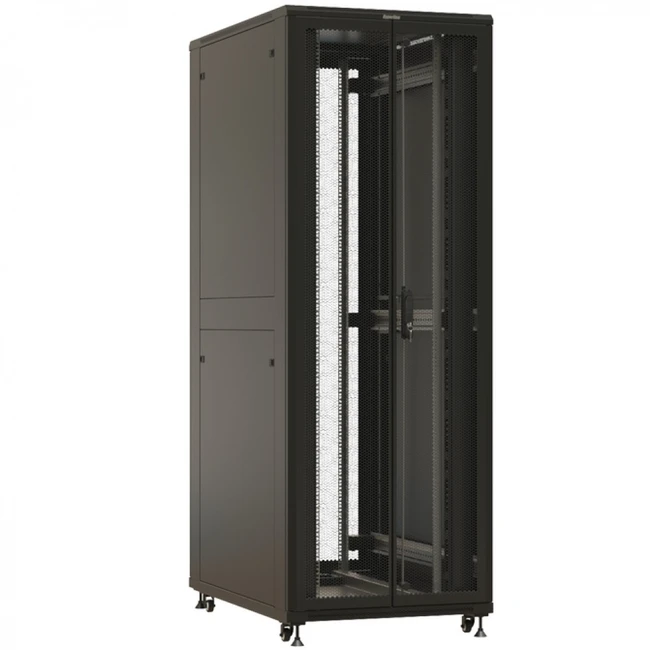 Серверный шкаф Hyperline напольный 19-дюймовый 47U 2277x800х800 мм TTBR-4788-DD-RAL9004
