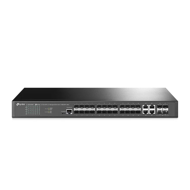 Коммутатор TP-Link SG3428XF (1000 Base-T (1000 мбит/с), 24 SFP порта)