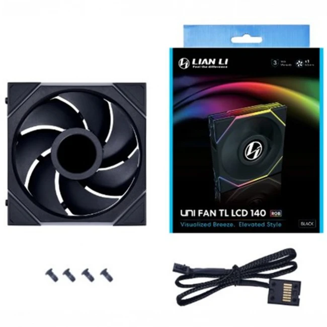 Охлаждение Lian Li UNI FAN TL 140 LCD G99.14TLLCD1B.00