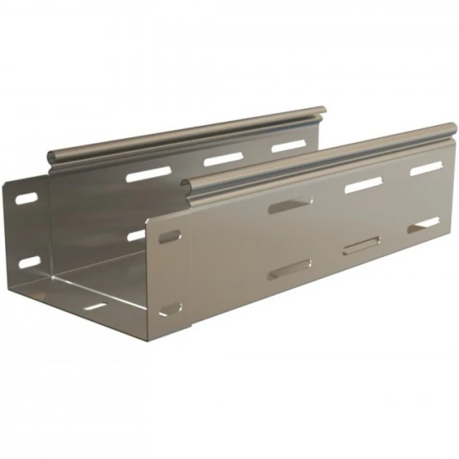 Аксессуар для серверного шкафа Hyperline Лоток перфорированный 200x100x3000x0,7 мм RST-PMT-200-100-3000-0,7-SZ