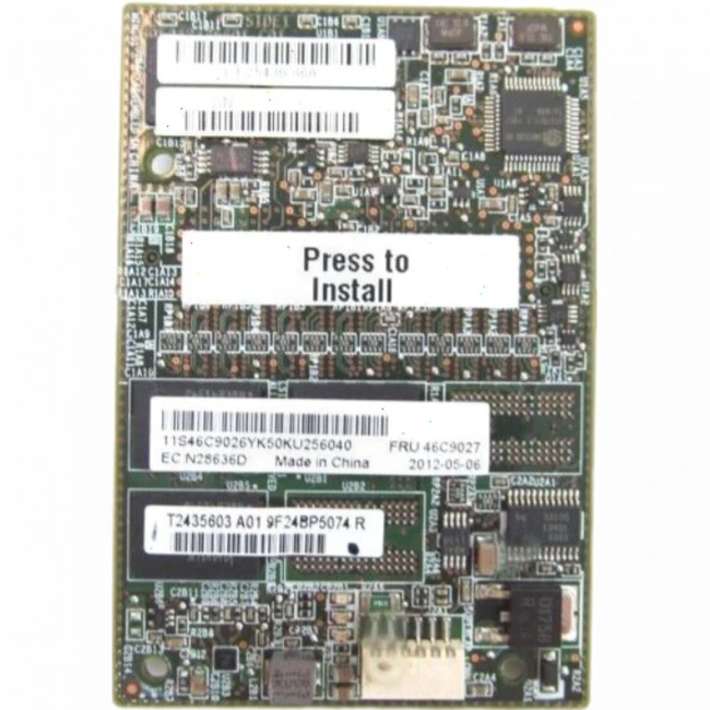 Опция для системы хранения данных СХД IBM 512MB Flash Memory Cache ServeRAID M5100 w/o BBU SuperCap 46C9026 (Кэш модуль)