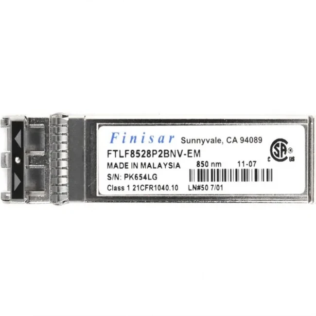 Модуль FINISAR 8Gbps SW SFP FTLF8528P2BNV-EM SFP+ модуль