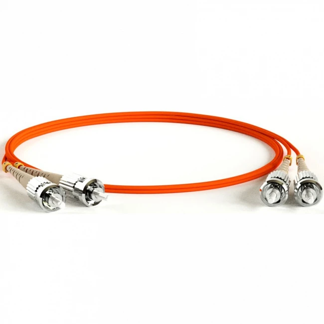 Оптический патч-корд Hyperline FC-D2-62-ST/PR-ST/PR-H-1.5M-LSZH-OR