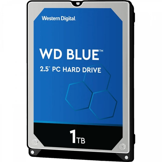 Внутренний накопитель Western Digital WD10SPZX-08Z10T2 (HDD (классические), 1 ТБ, 2.5 дюйма, SATA)