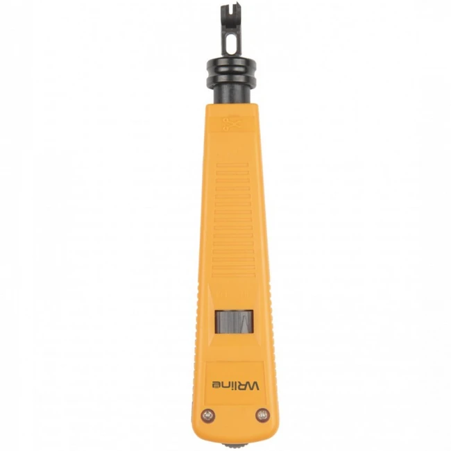 Инструмент для монтажа СКС WRline Инструмент обжимной Укладчик для витой пары, ударный, регулируемый WR-914B