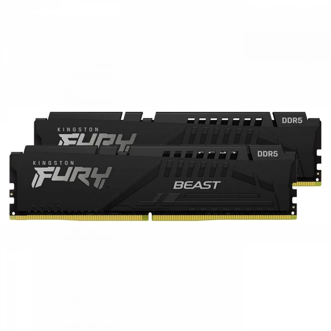 ОЗУ Kingston FURY Beast Black KF564C32BBEK2-32 (DIMM, DDR5, 32 Гб (2 х 16 Гб), 6400 МГц)