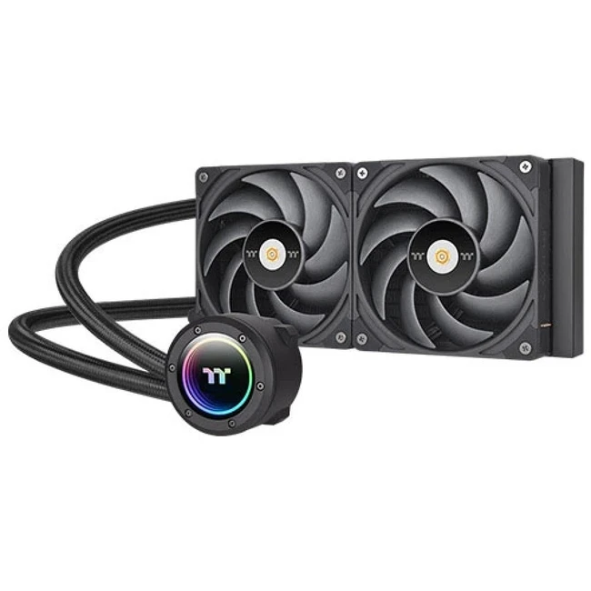 Охлаждение Thermaltake TOUGHLIQUID 240 EX Pro ARGB Sync Black CL-W418-PL00BL-A (Для процессора)