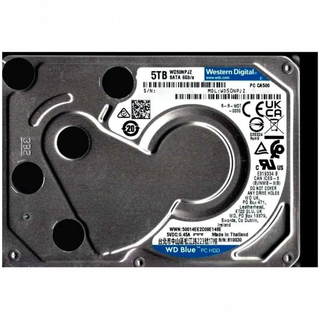 Внутренний жесткий диск Western Digital WD50NPJZ (HDD (классические), 5 ТБ, 2.5 дюйма, SATA)
