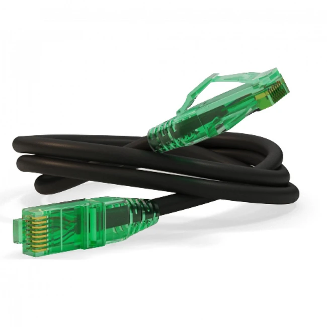 Патч-корд Hyperline PC-LPT-SFTP-RJ45-RJ45-C6a-1.5M-LSZH-BK