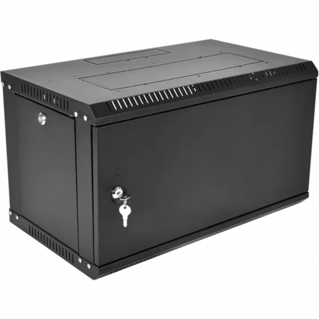 Серверный шкаф ЦМО Шкаф коммутационный (ШРН-6.650.1-9005) настенный