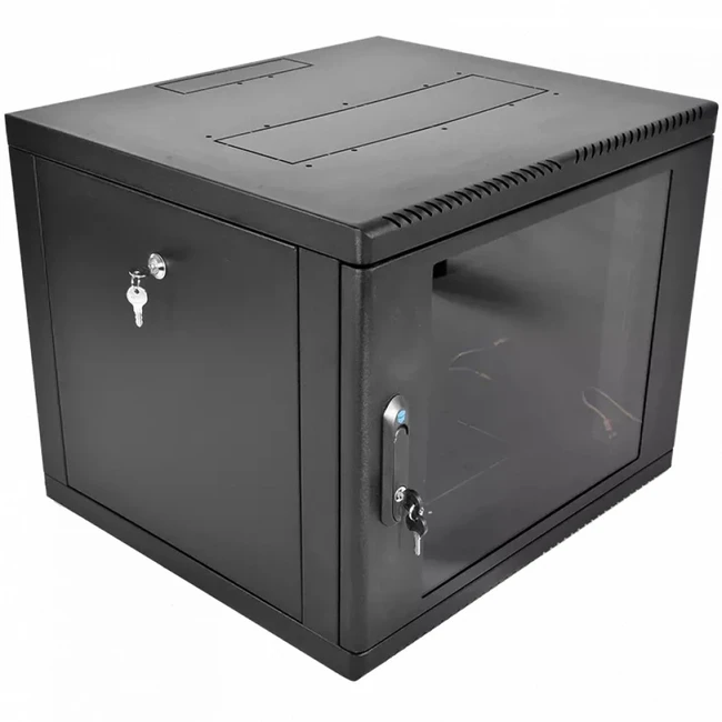 Серверный шкаф ЦМО Шкаф коммутационный (ШРН-9.500-9005) настенный