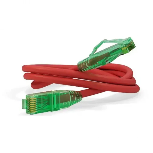 Патч-корд Hyperline PC-LPM-UTP-RJ45-RJ45-C6a-1M-LSZH-RD