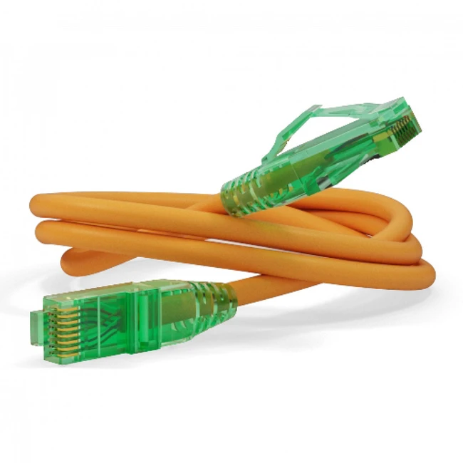 Патч-корд Hyperline PC-LPM-UTP-RJ45-RJ45-C6a-1.5M-LSZH-OR