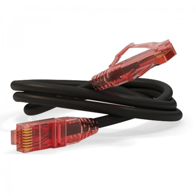 Патч-корд Hyperline PC-LPM-UTP-RJ45-RJ45-C6a-2M-LSZH-BK