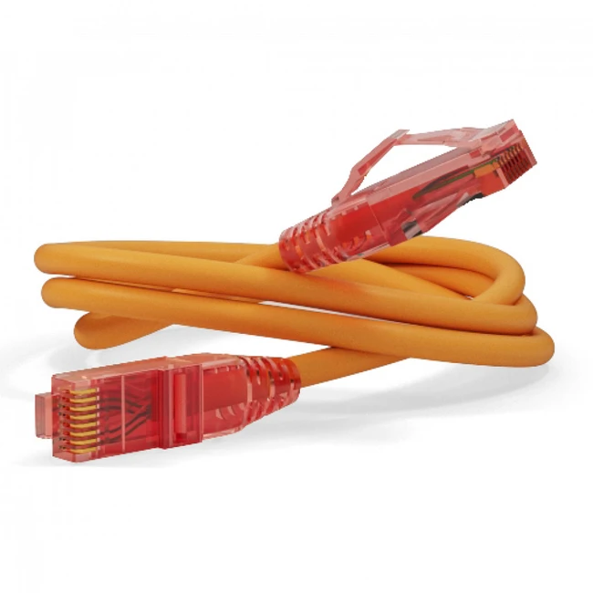 Патч-корд Hyperline PC-LPM-UTP-RJ45-RJ45-C6a-2M-LSZH-OR