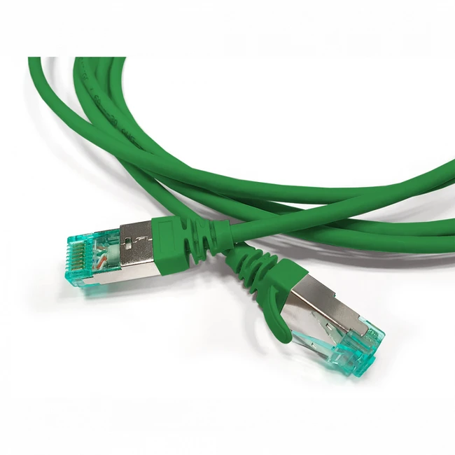 Патч-корд Hyperline PC-LPT-SFTP-RJ45-RJ45-C6a-2M-LSZH-GN