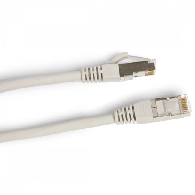 Патч-корд Hyperline PC-LPM-STP-RJ45-RJ45-C6a-15M-LSZH-GY