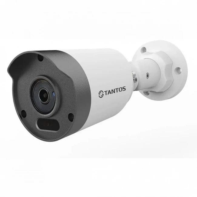 IP видеокамера Tantos TSi-P4FP 00-00189170 (Цилиндрическая, Уличная, Проводная, 2.8 мм, 4 Мп ~ 2560×1440 Quad HD)