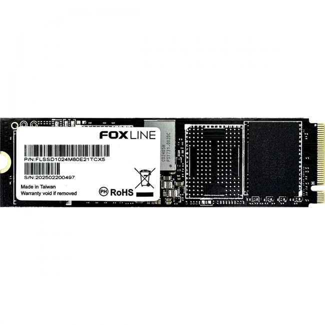 Внутренний жесткий диск Foxline FLSSD1024M80E21TCX5 (SSD (твердотельные), 1 ТБ, M.2, PCIe)