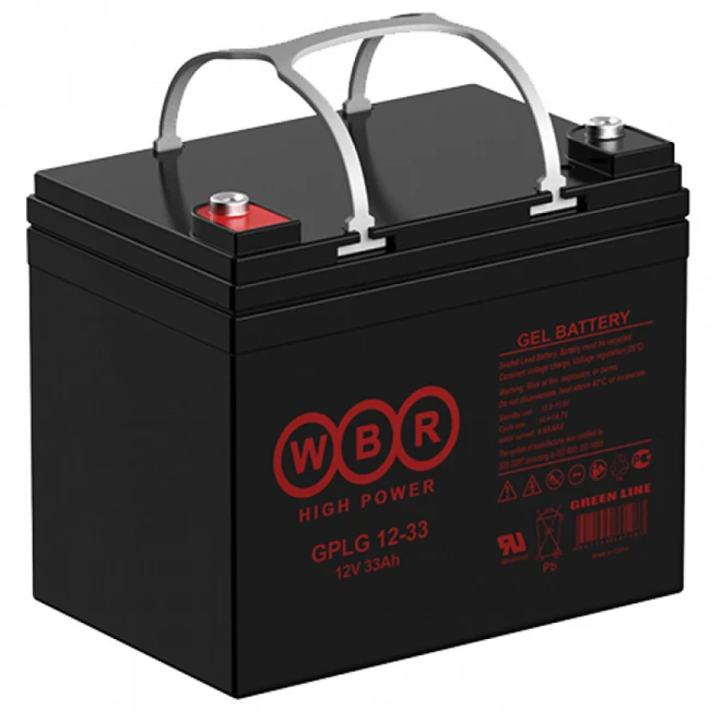 Сменные аккумуляторы АКБ для ИБП WBR GPLG12-33 GPLG12-33 WBR (12 В)